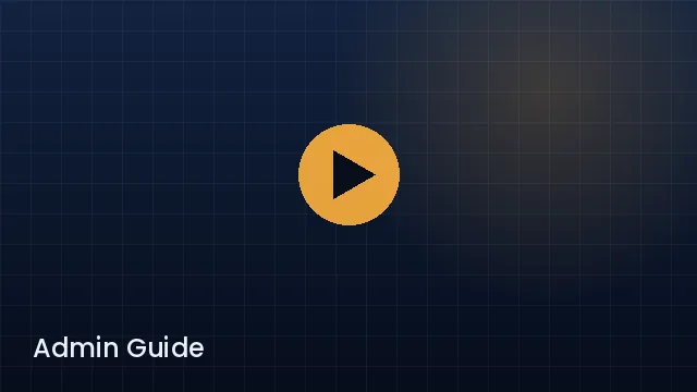 Admin guide overview