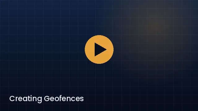 Creating geofences