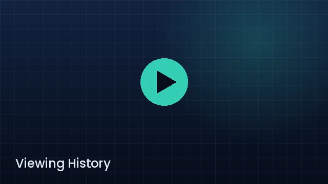 Viewing trip history