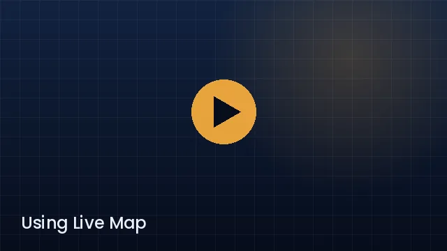 Using the live map